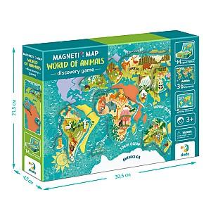 Puzzle Dodo „Harta lumii: Animale” 200267