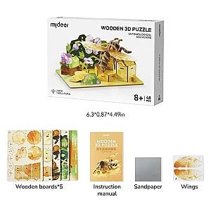 3D Puzzle Mideer „Albina”, 48 elem. (MD1348)