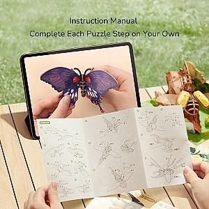 3D Puzzle Mideer „Fluture”, 63 elem. (MD1347)