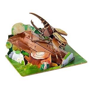 3D Puzzle Mideer „Gândacul Hercules”, 59 elem. (MD1346)