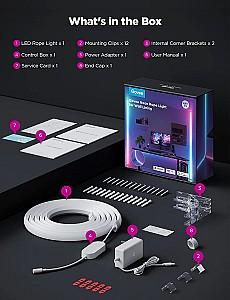 Iluminare inteligenta GOVEE GOVEE Neon Rope Light