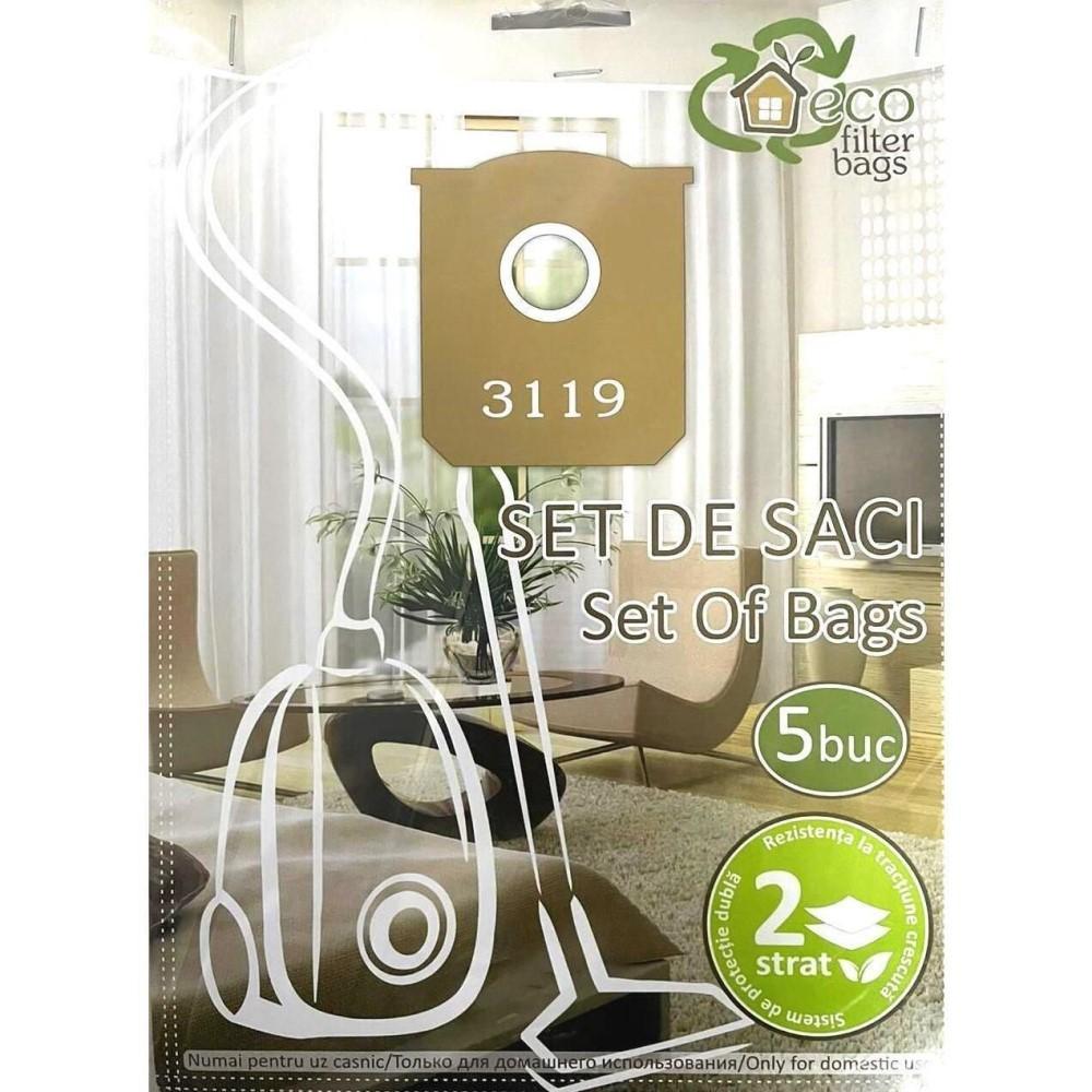 Accesoriu aspirator EcoFilterBags 3119 S-bag Philips (5 buc)