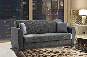 Canapea Fabulous Lori 3 locuri 50-002 Gri inchis