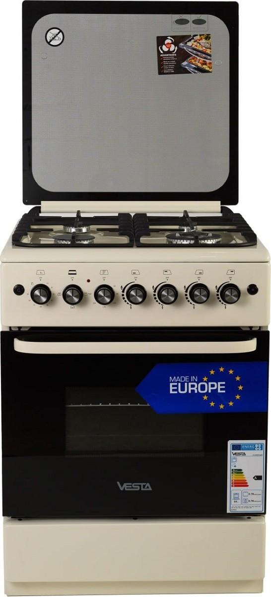 Aragaz, Plita de gaz Vesta GC-E6060iCTg/BE