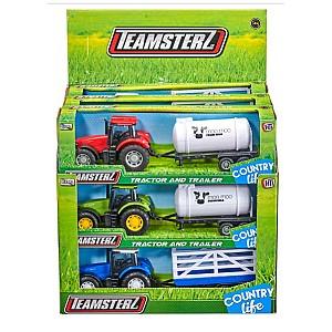 Masina jucarie HTI „Tractor și remorcă Teamsterz” 1372300