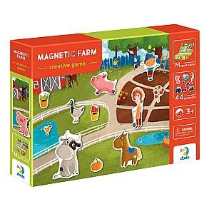 Puzzle Dodo „Ferma”, 1 tablă magnetică, 44 elem. (200206)