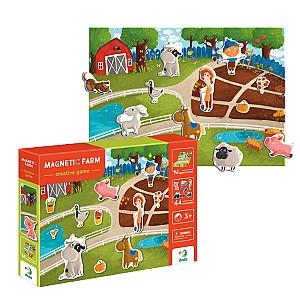 Puzzle Dodo „Ferma”, 1 tablă magnetică, 44 elem. (200206)