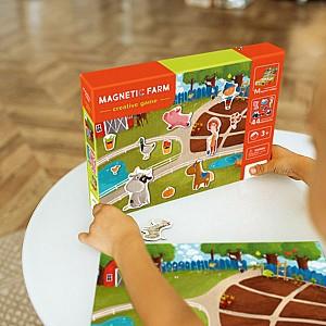 Puzzle Dodo „Ferma”, 1 tablă magnetică, 44 elem. (200206)