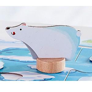Puzzle Hape „Ursuleț polar” (E1105)