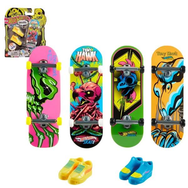 Set de jucarii Hot Wheels Fingerboard-uri Neon Skate Tony Hawk HPG21