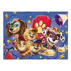 Puzzle Dodo „Păstrăm lumea în siguranță 2 în 1”, seria Patrula cățelușilor, 60 elem. (200573)