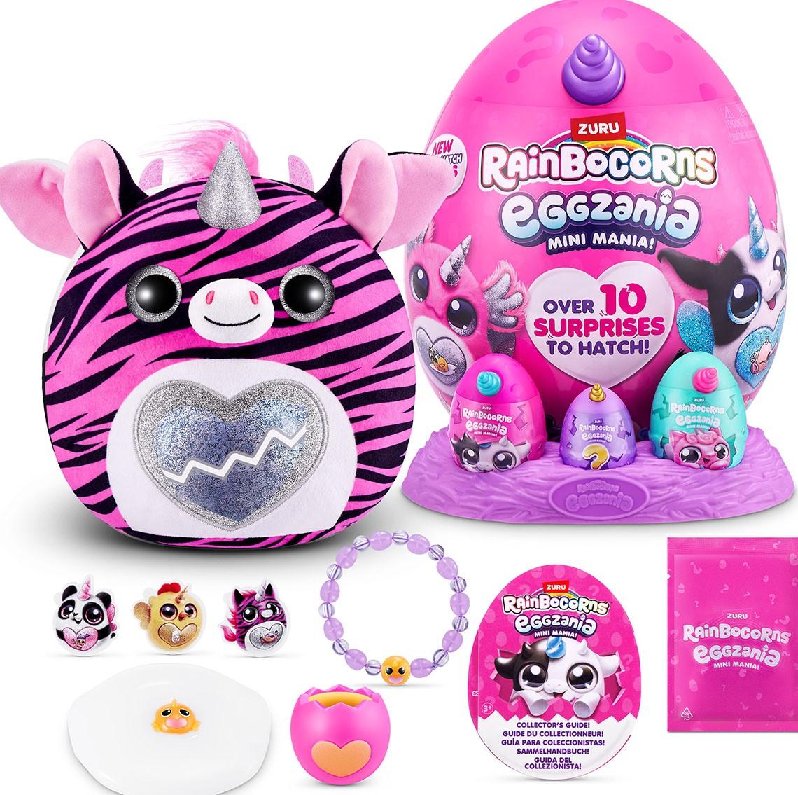 Figurina personaj Zuru Rainbocorns Eggzania