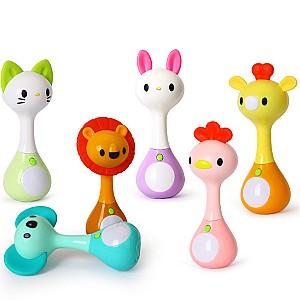 Jucarie bebelus Hola Toys Zornaitoare interactiva „Mini”, in assortiment (3134)