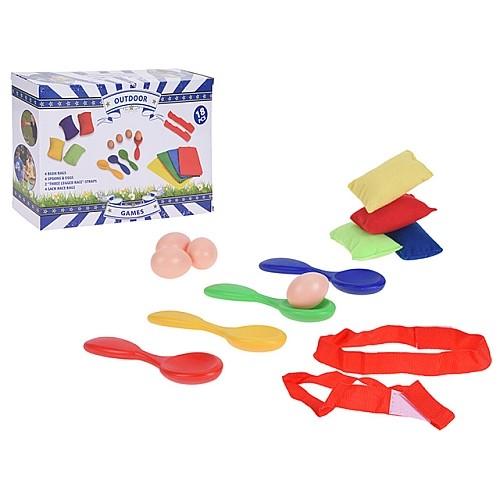 Set de jucarii Outdoor games pentru jocuri sportive