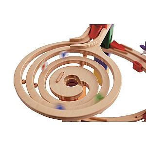 Set de jucarii Hape Set de bile pentru jocul Quadrilla (51 piese)