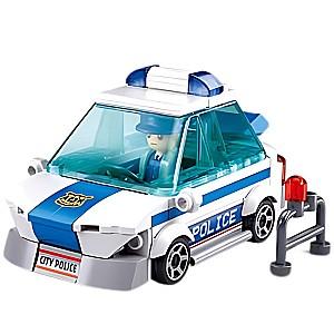 Constructor Sluban ”Poliția de patrulare”, 4 modele, de la 97 pînă la 135 elem. (B1217)
