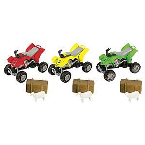 Masina jucarie HTI „ATV cu animale de fermă”, (as.) 1372247