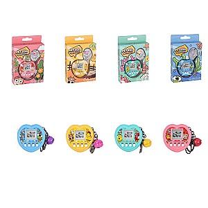 Jucarie interactiva Essa Toys Breloc pentru chei Tamagotchi, în formă de inimă LZ8812