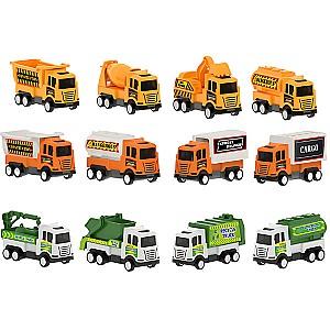 Masina jucarie Pilsan Mini-camioane cu inerție 07628