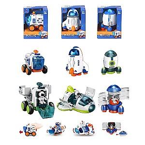 Tehnica speciala Essa Toys Automobile spațiale inerțiale cu roți opace (1819-16C)