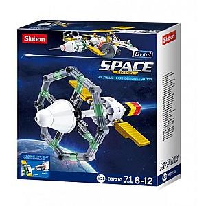 Constructor Sluban ”Statie cosmica internationala”, 8 modele care se asamblează în 1 (B0731)