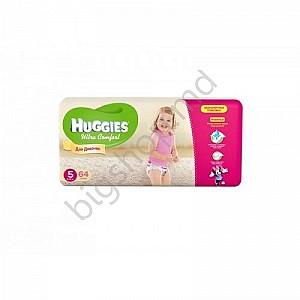 Pampers Huggies Ultra Comfort Giga Girl 5 (12-22 kg.) 64 buc.