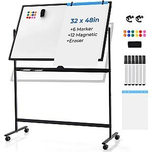 Tabla magnet-marker witeboard Costway CB10565BK