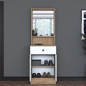 Antreu Mirage Meble P6/M15 Nuc (Maro)/Alb