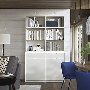 Dulap IKEA Tonstad 120x47x201 Alb