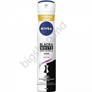  Nivea DEO SPREY 200ml FEMEI INV. B&W CLEAR