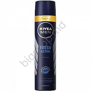  Nivea DEO SPREY 200ml MEN FRESH ACTIVE