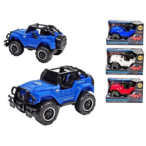 Masina jucarie Free&Easy cu inertie 4X4 Jeep 21cm