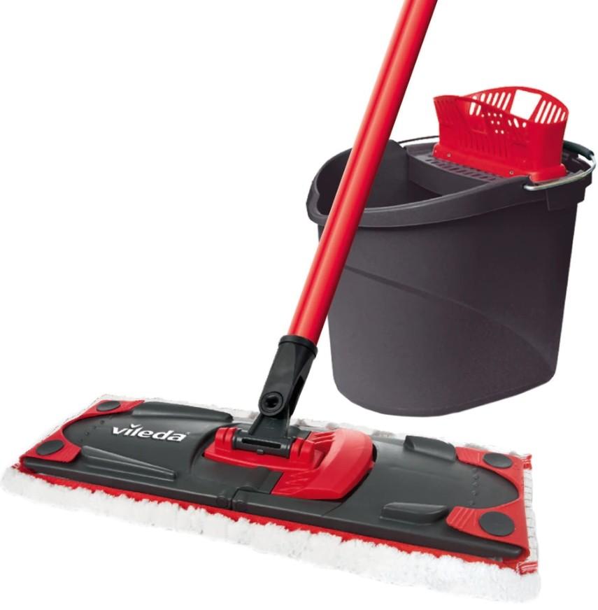 Set de curatare a podelei VILEDA Ultramax Red/Grey