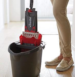 Set de curatare a podelei VILEDA Ultramax Red/Grey