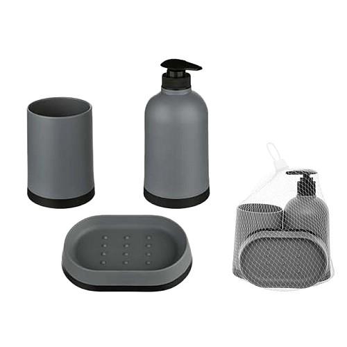 Set pentru baie 5Five gri, 3unităti