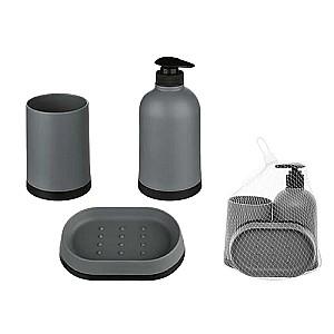 Set pentru baie 5Five gri, 3unităti