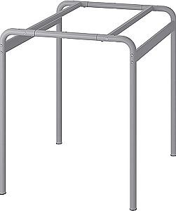 Set de masa si scaune IKEA Grasala/Ostano/Remmarn 67cm 1+2 Gri/Verde Inchis