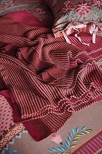 Pled PIP Studio Blockstripe Throw Pink