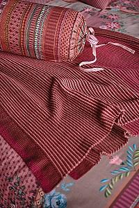 Pled PIP Studio Blockstripe Throw Pink