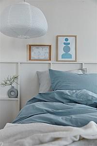 Albituri de pat Beddinghouse Care Organic Basic Blue