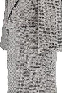 Halat de baie Rhomtuft Baronesse Kiesel XL