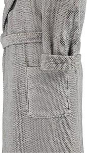 Halat de baie Rhomtuft Baronesse Kiesel XL