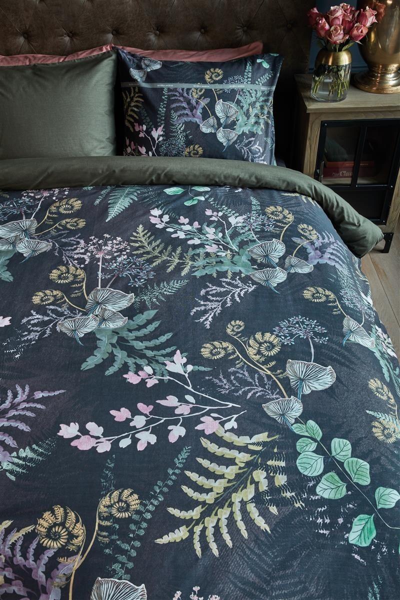 Albituri de pat Riviera Maison Fern Forest Black