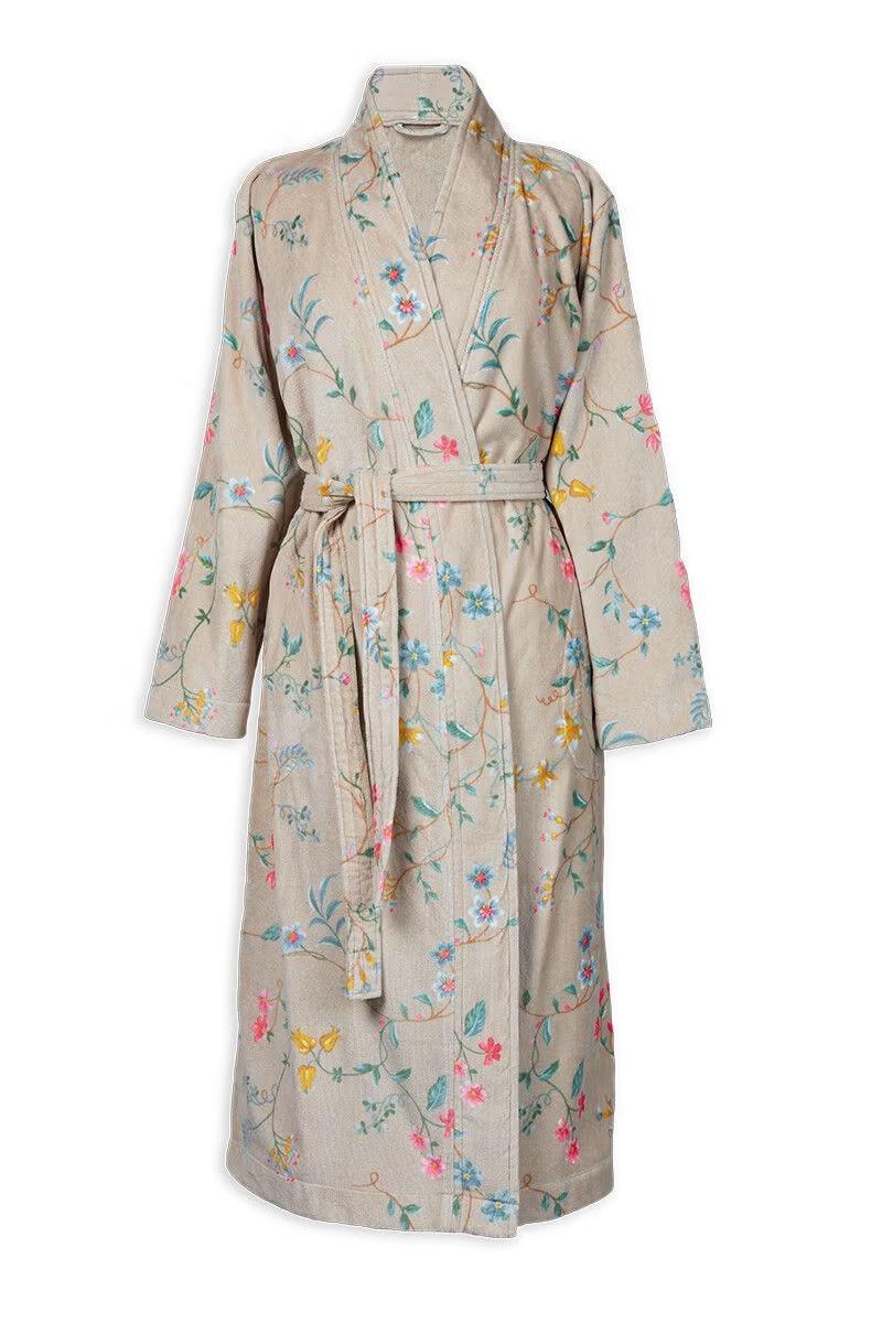 Halat de baie PIP Studio Les Fleurs XL Khaki