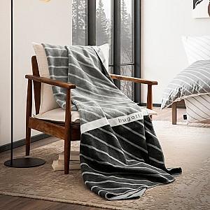 Pled Bugatti Jacquard Blanket Grey