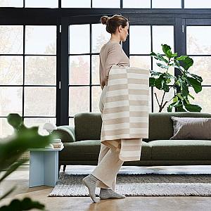 Pled IBENA Jacquard Vigo Beige