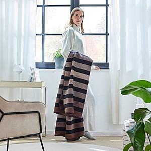 Pled IBENA Jacquard Blanket Devonport