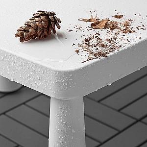 Masă de scris pentru copii IKEA Mammut 77x55 Alb