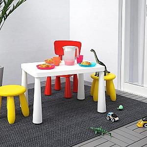 Masă de scris pentru copii IKEA Mammut 77x55 Alb