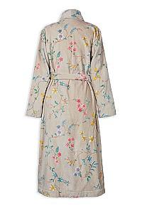 Halat de baie PIP Studio Les Fleurs M Khaki
